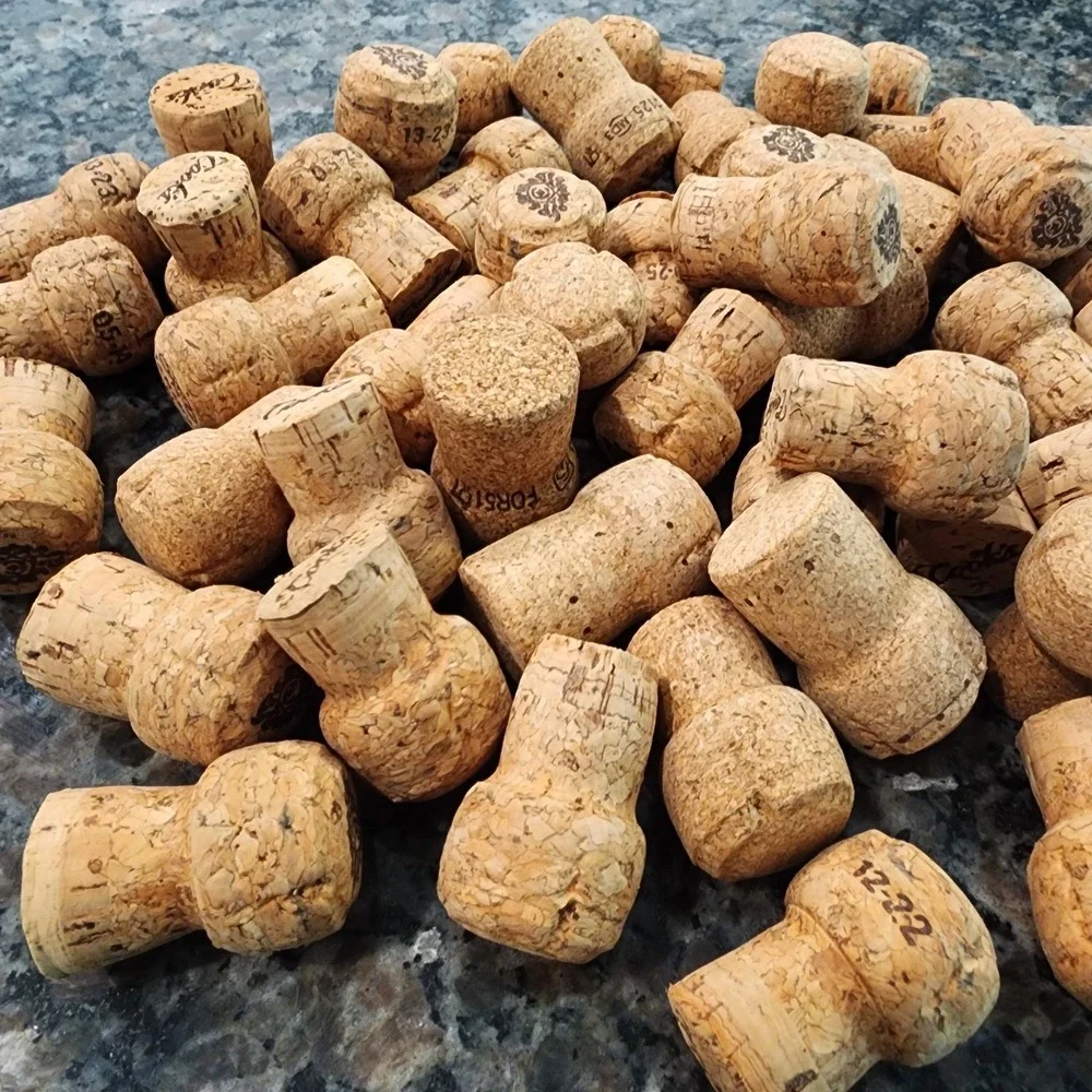 Lot of 50 Champagne Corks- Recycled / Used / Great Crafting Condition